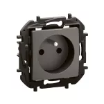 NOWE NILOE - GNIAZDO 2P+Z ZACISKI ŚRUBOWE 16 A - 250 V~ STALOWE
