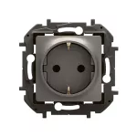 NOWE NILOE - GNIAZDO SCHUKO 2P+Z ZACISKI ŚRUBOWE 16A - 250 V~ STALOWE