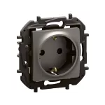 NOWE NILOE - GNIAZDO SCHUKO 2P+Z ZACISKI ŚRUBOWE 16A - 250 V~ STALOWE
