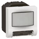 MOSAIC OŚWIETLENIE PRZESZKODY Z CZUJNIKIEM RUCHU - 2 MODUŁY BIAŁE 0,2/1W 230V~, Legrand