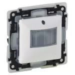 VALENA LIFE ŁĄCZNIK AUTOMATYCZNY IP44 BEZ ZACISKU NEUTRALNEGO 100W BIAŁY, Legrand