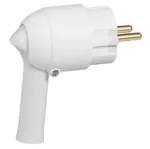 WTYCZKA 2P+Z - 16A - PLASTIKOWA - BIAŁA - Z DŹWIGNIĄ, Legrand