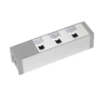 BLOK ZASILAJĄCY 3XRJ45 C6 FTP + 3X ZAŚLEPKA 1M, Legrand
