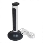 PRZEDŁUŻACZ PIONOWY, OBROTOWY, 4X2P+Z, Z OGRANICZNIKIEM PRZEPIĘĆ, Z PRZEWODEM 2.0 METRA 3X1.5 MM2 - BIAŁY/GRAFITOWY, Legrand