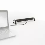 PRZEDŁUŻACZ PREMIUM, OBROTOWY, 6X2P+Z, ZE WSKAŹNIKIEM OBCIĄŻENIA, Z PRZEWODEM 1.5 METRA 3X1.5 MM2 - BIAŁY/GRAFITOWY, Legrand