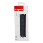 PRZEDŁUŻACZ PREMIUM, OBROTOWY, 3X2P+Z, Z PRZEWODEM 3.0 METRA 3X1.5 MM2 - BIAŁY/GRAFITOWY, Legrand