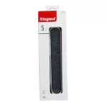 PRZEDŁUŻACZ PREMIUM, OBROTOWY, 5X2P+Z, Z PRZEWODEM 3.0 METRA 3X1.5 MM2 - BIAŁY/GRAFITOWY, Legrand