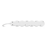 PRZEDŁUŻACZ STANDARD 6X2P+Z, Z PRZEWODEM 1.5 METRA 3X1.0 MM2 - BIAŁY/JASNOSZARY, Legrand