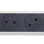 PRZEDŁUŻACZ PREMIUM, OBROTOWY, 5X2P+Z, Z PRZEWODEM 1.5 METRA 3X1.0 MM2 - BIAŁY/GRAFITOWY, Legrand