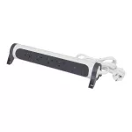 PRZEDŁUŻACZ PREMIUM, OBROTOWY, 4X2P+Z, Z OGRANICZNIKIEM PRZEPIĘĆ, Z PRZEWODEM 1.5 METRA 3X1.0 MM2 - BIAŁY/GRAFITOWY, Legrand