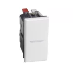 AXOLUTE - Łącznik schodowy 10AX (zaciski automatyczne) 1 moduł AXIAL biały, Bticino