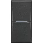 AXOLUTE - Łącznik schodowy 10AX (zaciski automatyczne) 1 moduł AXIAL antracyt, Bticino
