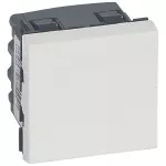 MOSAIC ŁĄCZNIK SCHODOWY - 2 MODUŁY BIAŁY 16AX-250V~, Legrand