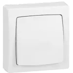 OTEO ŁĄCZNIK KRZYŻOWY BIAŁY KOMPLET 10AX-250V~, Legrand