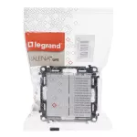 VALENA LIFE ŁĄCZNIK SCHODOWY PODWÓJNY BIAŁY 10 AX - 250 V~, Legrand