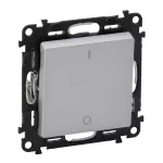 VALENA LIFE ŁĄCZNIK DWUBIEGUNOWY ALUMINIUM 16 AX - 250 V~, Legrand