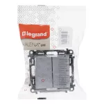 VALENA LIFE ŁĄCZNIK ŚWIECZNIKOWY ALUMINIUM 10 AX - 250 V~, Legrand