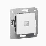 CARIVA ŁĄCZNIK JEDNOBIEGUNOWY PODŚWIETLANY BIAŁY 10AX-250V~, Legrand