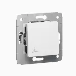 CARIVA ŁĄCZNIK JEDNOBIEGUNOWY IP44 BIAŁY 10AX-250V~, Legrand