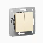 CARIVA ŁĄCZNIK ŚWIECZNIKOWY KREM 10AX-250V~, Legrand