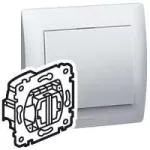 SISTENA LIFE ŁĄCZNIK ŚWIECZNIKOWY PODŚWIETLANY 10AX-250V~, Legrand