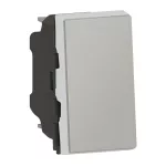 MOSAIC ŁĄCZNIK JEDNOBIEGUNOWY/SCHODOWY - 1 MODUŁ ALUMINIUM 10AX-250V~, Legrand