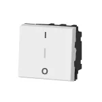 MOSAIC ŁĄCZNIK DWUPOLOWY - 2 MODUŁY BIAŁY 20AX-250V~, Legrand