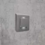 MOSAIC ŁĄCZNIK JEDNOBIEGUNOWY/SCHODOWY - 2 MODUŁY ALUMINIUM 10AX-250V~, Legrand
