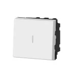 MOSAIC ŁĄCZNIK KRZYŻOWY - 2 MODUŁY BIAŁY 10AX-250V~, Legrand