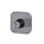 NOWE PLEXO - ŁĄCZNIK NA KLUCZ 3 POZYCJE MECHANIZM 10 AX - 250 V~ SZARY