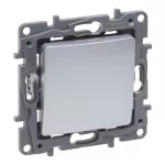 NILOE SELECTION - ŁĄCZNIK SCHODOWY POJEDYNCZY 10 AX ALUMINIUM, Legrand