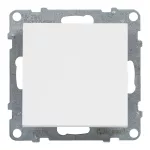 SUNO - Łącznik schodowy - 10 AX - 250 V~ - zaciski automatyczne, Biały, Legrand