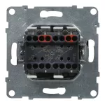 SUNO - Łącznik schodowy podwójny - 10 AX - 250 V~ - zaciski automatyczne, Biały, Legrand
