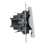 SUNO - Łacznik jednobiegunowy - 10 AX - 250 V~ - zaciski automatyczne, Aluminium, Legrand