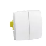 OTEO - ŁĄCZNIK TRANSFORMATOROWY PODWÓJNY BIAŁY 10AX-250V~, Legrand