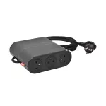 INCARA: LINK'ON - 6X2P+Z - 2,5 M-CZARNY, Legrand