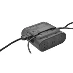 INCARA: LINK'ON - 4X2P+Z / 2XUSB A+C / HDMI (Z PRZEWODEM 2 M) / ZŁĄCZE WIELAND - 2,5 M-CZARNY, Legrand