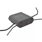 INCARA: LINK'ON - 4X2P+Z / 2XUSB A+C / HDMI (Z PRZEWODEM 2 M) / ZŁĄCZE WIELAND - 2,5 M-CZARNY, Legrand