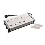 INCARA: MULTILINK - 3X2P+Z / USB A+C / 4XRJ45 - 2,0 M-BIAŁY, Legrand