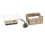 INCARA: POP UP - 2P+Z / USB A+C - 2,0 M-BIAŁY, Legrand