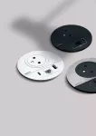 INCARA: DISQ 80 - 2P+Z / USB A+C / WYJŚCIE KABLOWE - 2,0 M-BIAŁY, Legrand