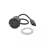 INCARA: DISQ 60 - 2P+Z - 0,5 M WIELAND-METAL/CZARNY, Legrand