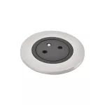 INCARA: DISQ 60 - 2P+Z - 0,5 M WIELAND-METAL/CZARNY, Legrand