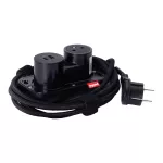 INCARA: ELECTR'ON - PODSTAWA 1X2P+Z / USB A+C - 2,5 M-CZARNY, Legrand