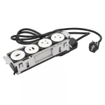 INCARA: DISQ'IN - 2X2P+Z / USB A+C / HDMI - 2,0 M-BIAŁY, Legrand