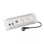 BLOK BIUROWY 2X2P+Z / USB A+C / 2XRJ45 KAT 6 FTP-3M, Legrand