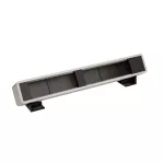 INCARA: ONDESK - BLOK NIEWYPOSAŻONY 12 MODUŁÓW MOSAIC 45 - ALUMINIUM/CZARNY