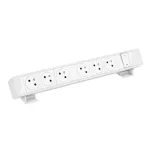 INCARA: ONDESK - 6X2P+Z/ŁĄCZNIK-BEZ PRZEWODU- BIAŁY