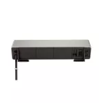 INCARA: ONDESK - 3X2P+Z/USB A+C/RJ/HD-PRZEWÓD 2 METRY- ALUMINIUM/CZARNY