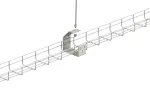 UCHWYT ZAWIESZENIA DLA KORYT O SZEROKOŚCI 100 MM, I316L, Cablofil